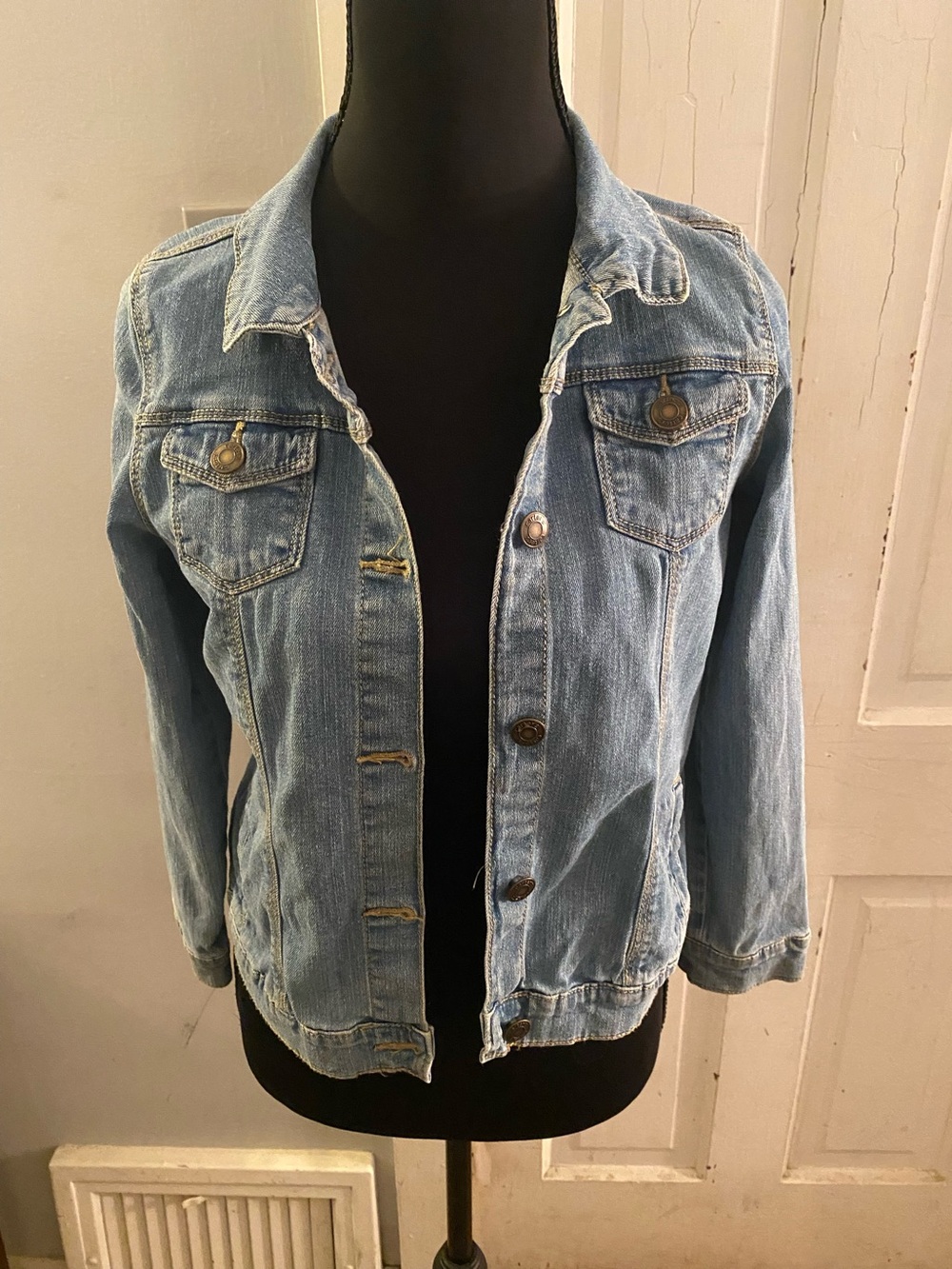 Carter's Light Blue Denim Jacket - Classic Button-Front